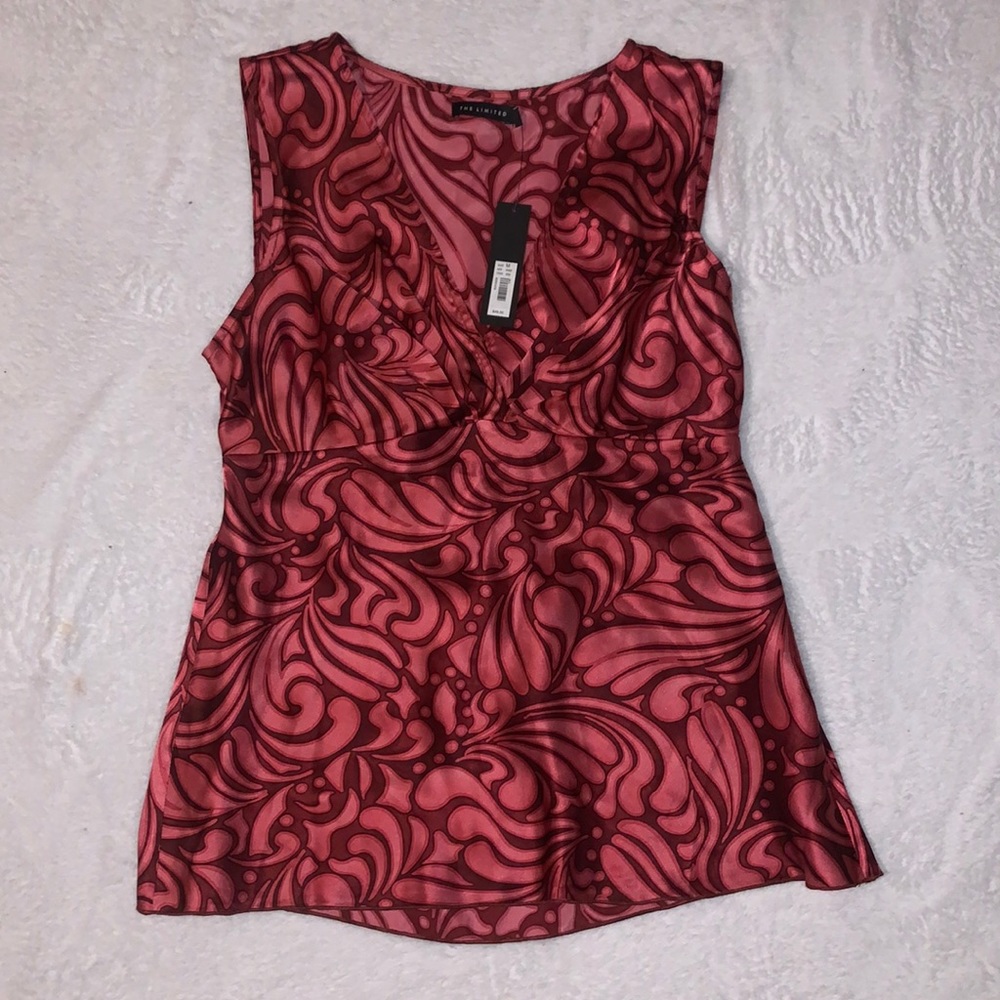 the limited v neck tank top